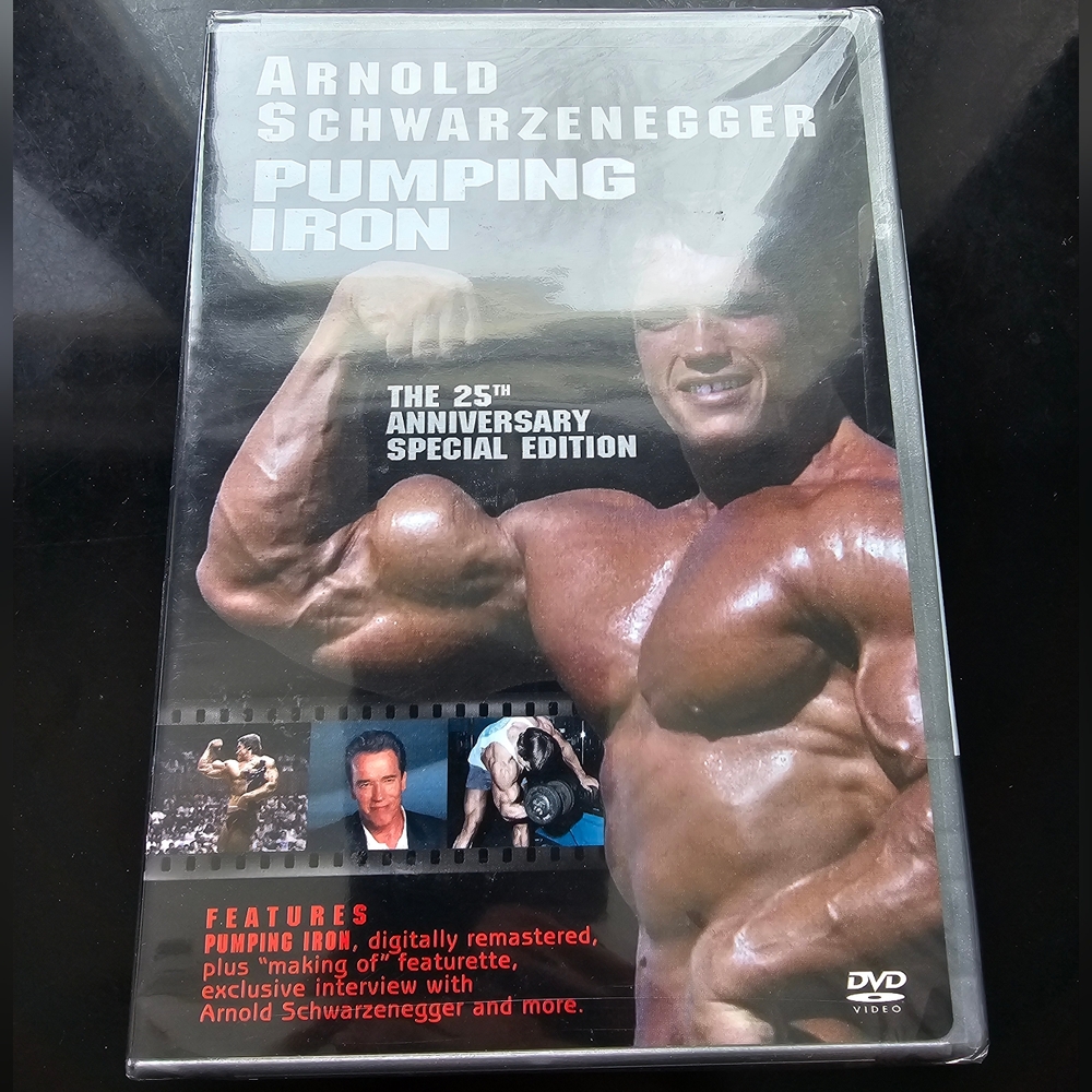 Arnold Schwarzenegger Pumping Iron *Unopened*